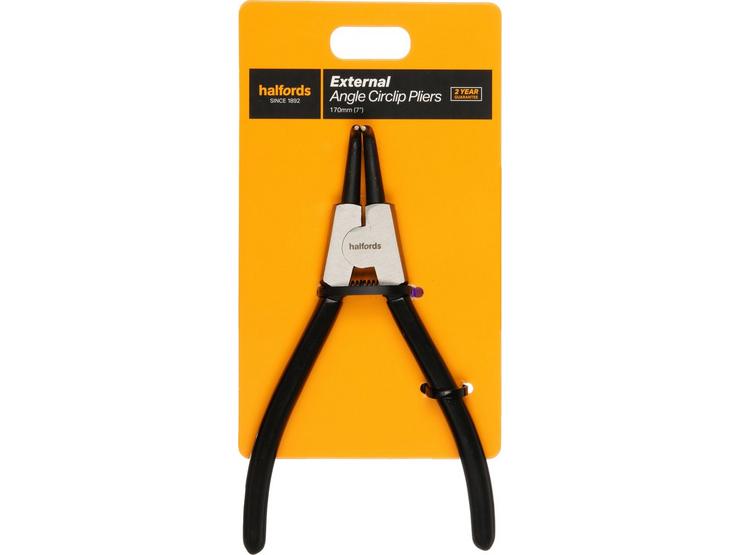 Halfords Snap Ring Ext Angle Circlip Pliers