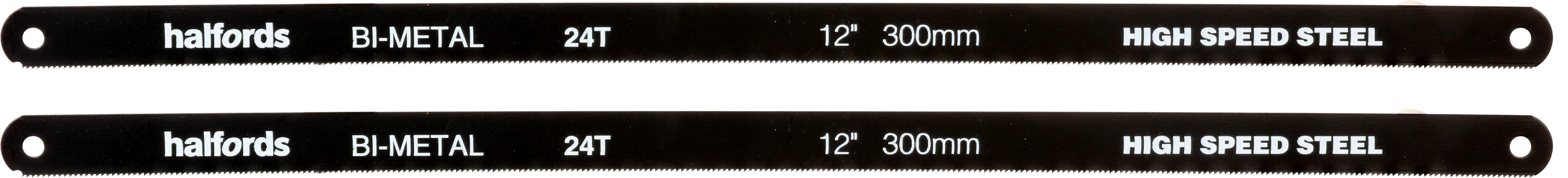 Halfords Hacksaw Blades Pack of 2