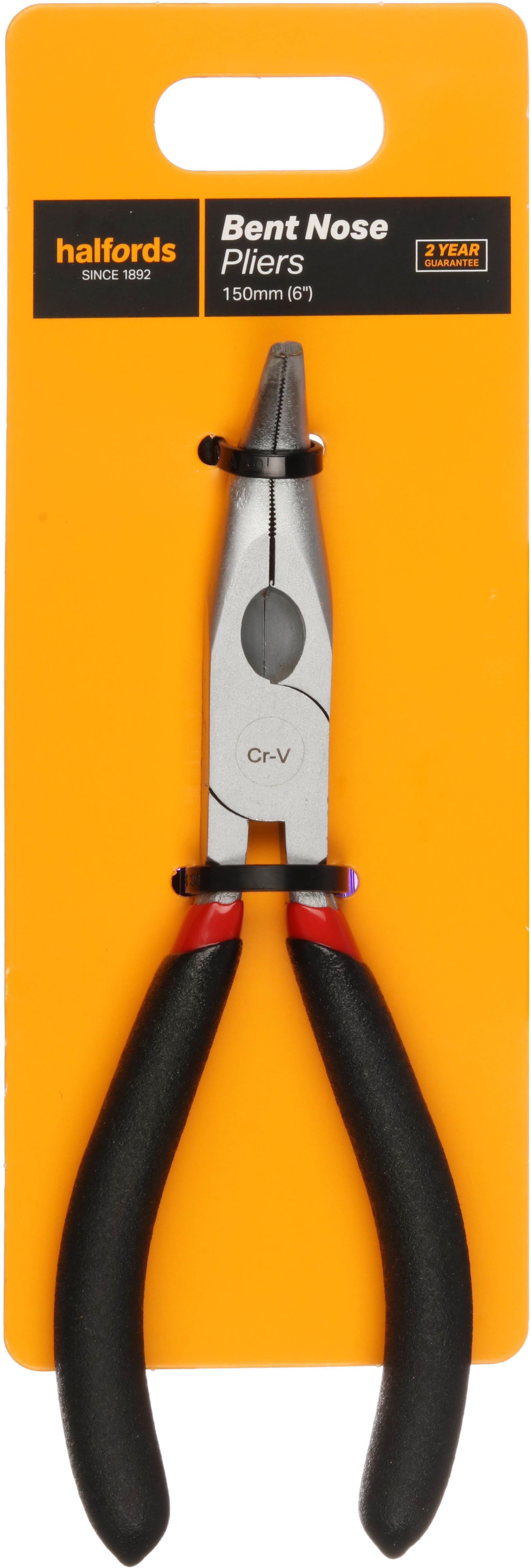 Halfords Bent Nose Pliers 150mm