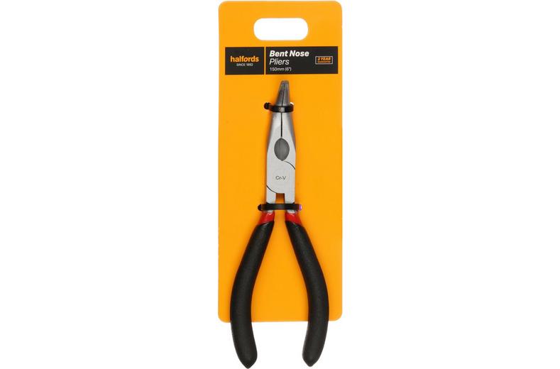 Halfords Bent Nose Pliers 150mm Halfords Bent Nose Pliers 150mm
