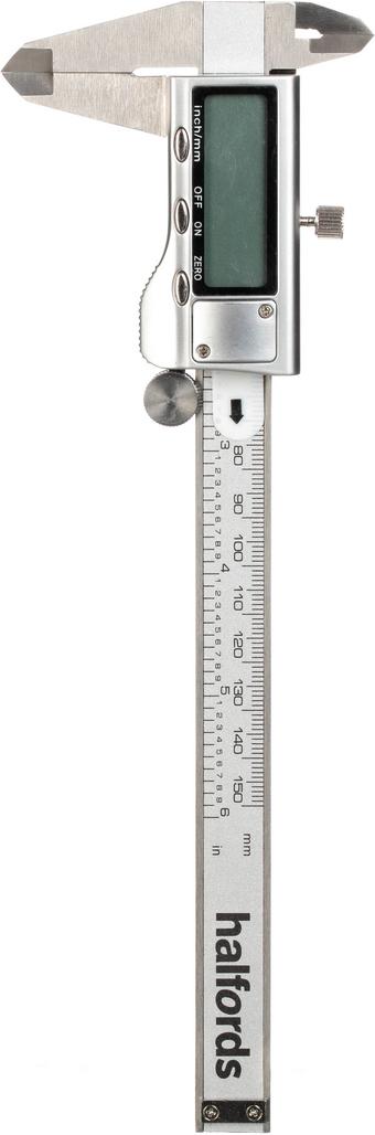 Halfords Digital Vernier Caliper 150mm