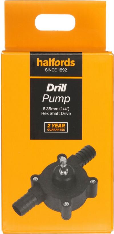 Halfords Drill Pump for Water and Diesel Halfords Drill Pump for Water and Diesel