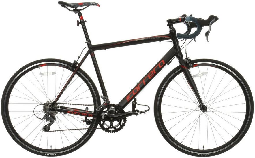 Second Hand Grade B Carrera Virtuoso Mens Road Bike Black M L Frames Halfords UK