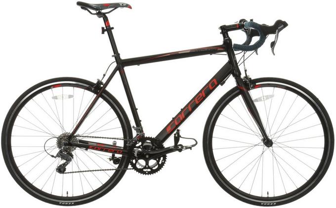 Carrera red best sale road bike