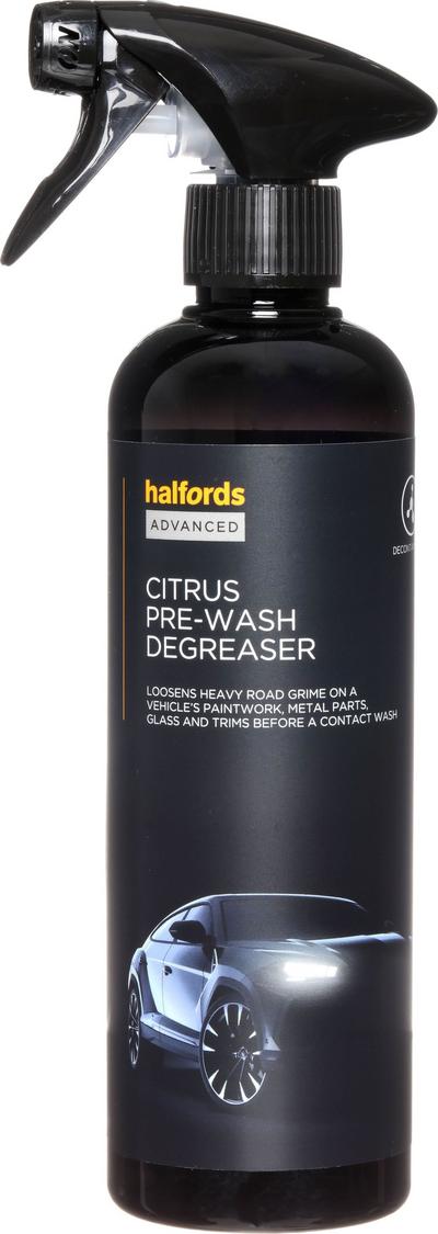 Halfords Advanced Pre Wash Degreaser 500ml Halfords Advanced Pre Wash Degreaser 500ml