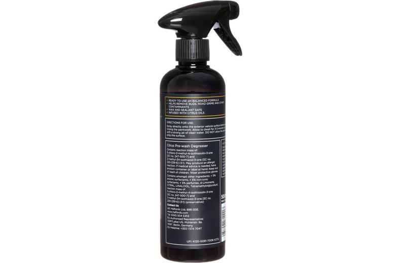 Halfords Advanced Pre Wash Degreaser 500ml Halfords Advanced Pre Wash Degreaser 500ml