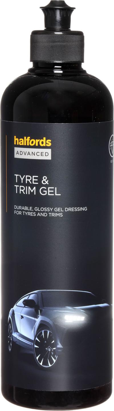 Halfords Advanced Tyre & Trim Gel 500ml Halfords Advanced Tyre & Trim Gel 500ml