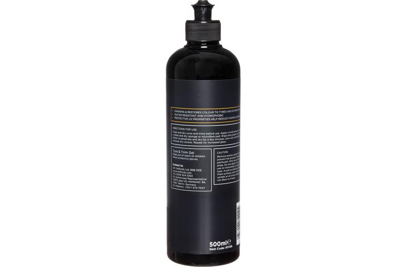 Halfords Advanced Tyre & Trim Gel 500ml Halfords Advanced Tyre & Trim Gel 500ml