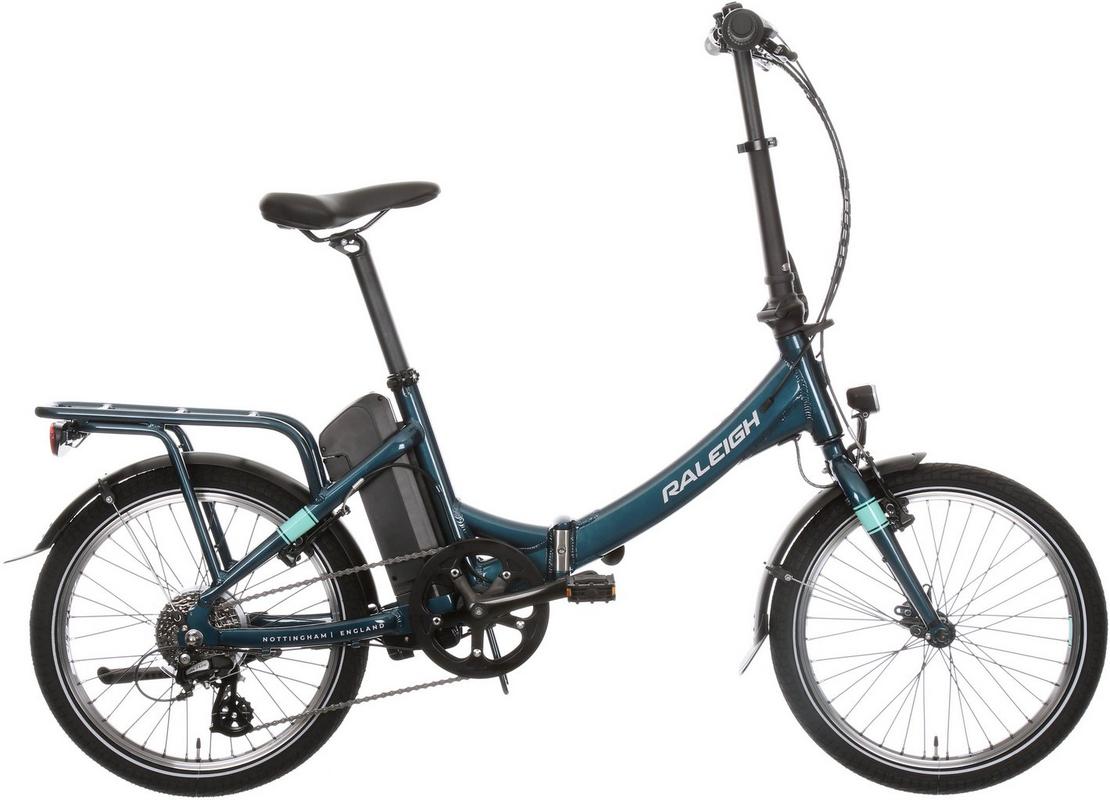 Halfords Refurbished Grade B - Raleigh Evo Electric Folding Bike - 20 Inch Wheel | Extra 8% off for BC Members