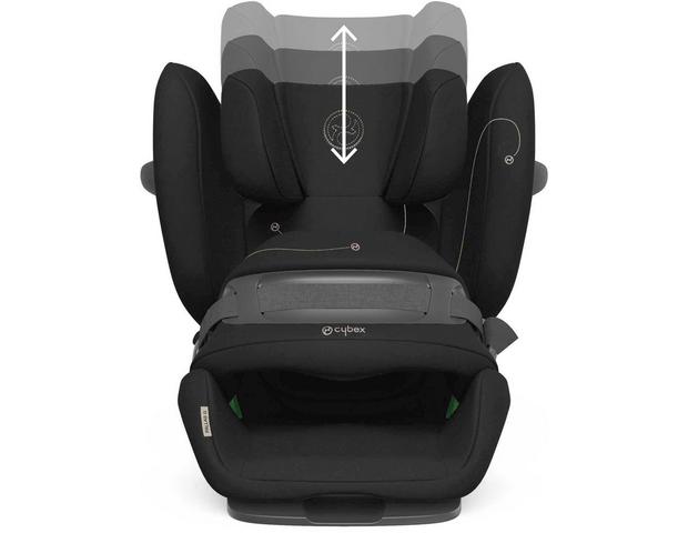 Cybex Pallas G i-Size 15 months-approx 12 years Impact Shield ISOFIX Car  Seat - Deep Black