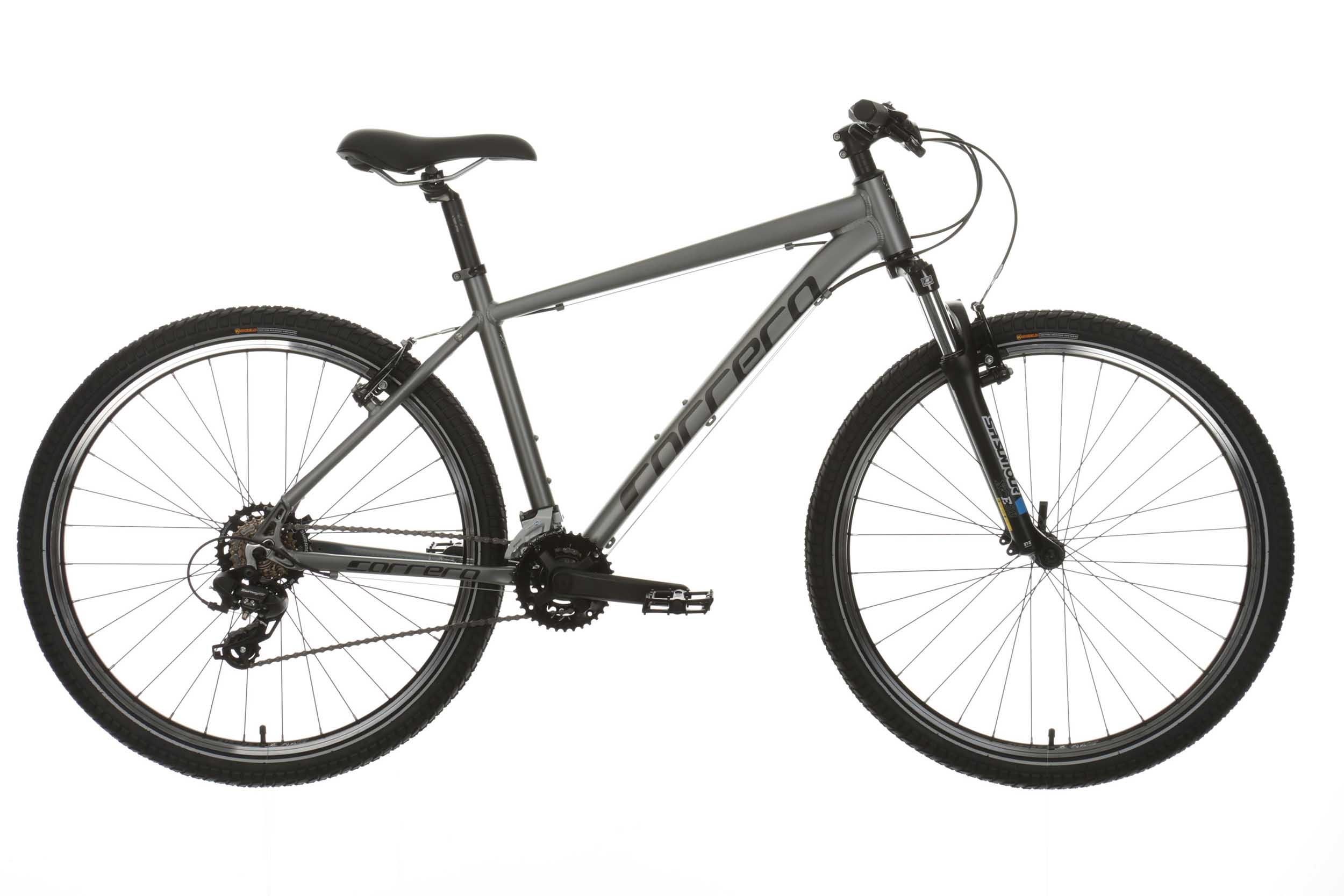 Second Hand Grade C - Carrera Valour Mens Mountain Bike - Grey - XS, S, M, L Frames
