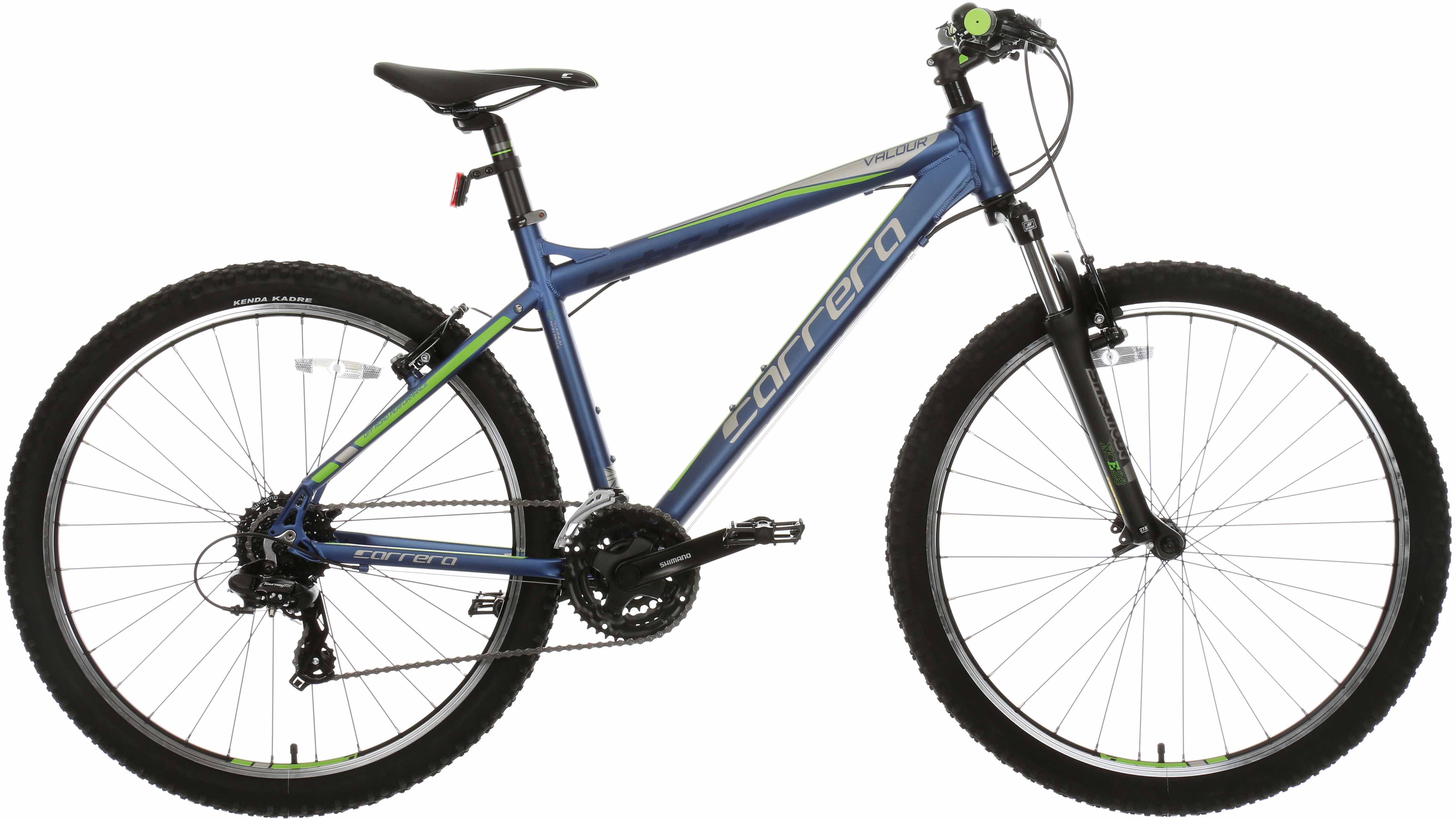 Second Hand Grade C - Carrera Valour Mens Mountain Bike - Blue - XS, S, M, L, XL Frames