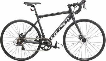 Second Hand Grade A - Carrera Zelos Mens Road Bike - Black - S, M, L Frames