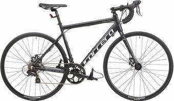 Second Hand Grade B - Carrera Zelos Mens Road Bike - Black - S, M, L Frames