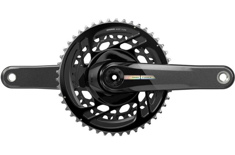 SRAM Force D2 DUB 2x12 Speed Crankset 50/37T, 175mm Iridescent SRAM Force D2 DUB 2x12 Speed Crankset 50/37T, 175mm Iridescent