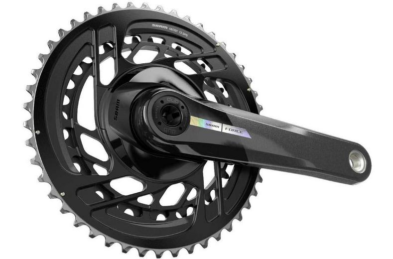 SRAM Force D2 DUB 2x12 Speed Crankset 50/37T, 175mm Iridescent SRAM Force D2 DUB 2x12 Speed Crankset 50/37T, 175mm Iridescent