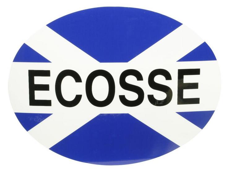Halfords Ecosse Car Sticker
