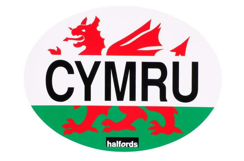 Halfords Cymru - Car Sticker Halfords Cymru - Car Sticker