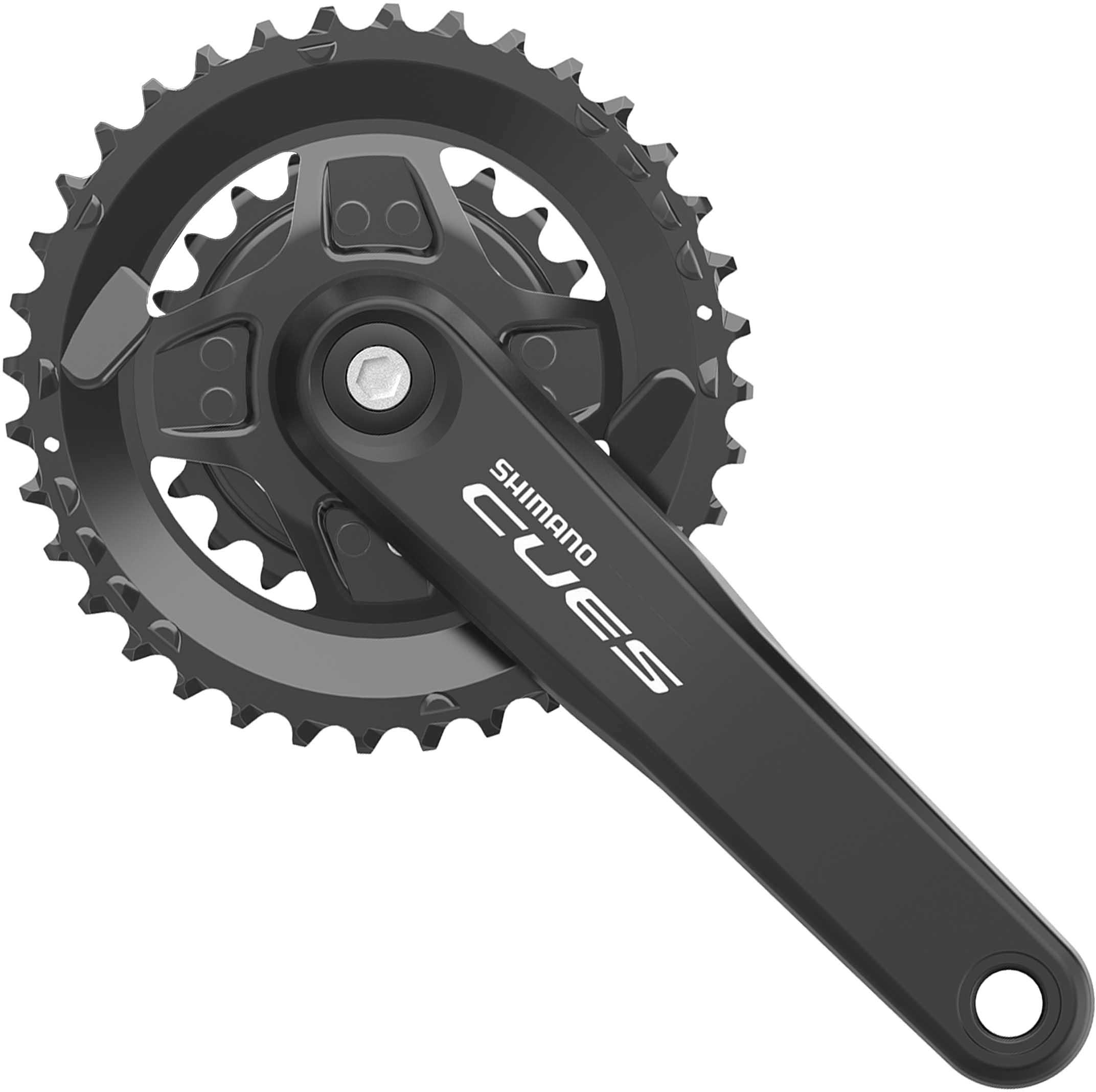 Shimano Cues FC-U4000-2 36/22T Chainset 9/10/11 Speed, 170mm 48.8mm Chain Line