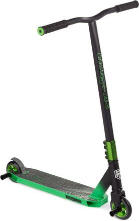 Mongoose Rise 100 Pro Freestyle Stunt Scooter Black Green