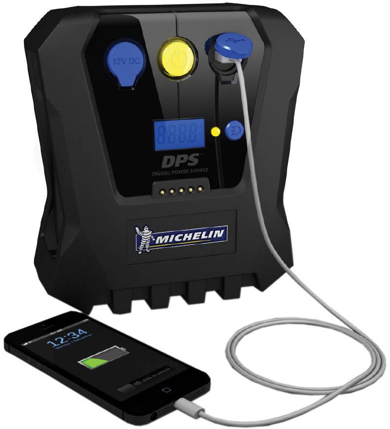 Michelin Digital Inflator With Quick Release Valve