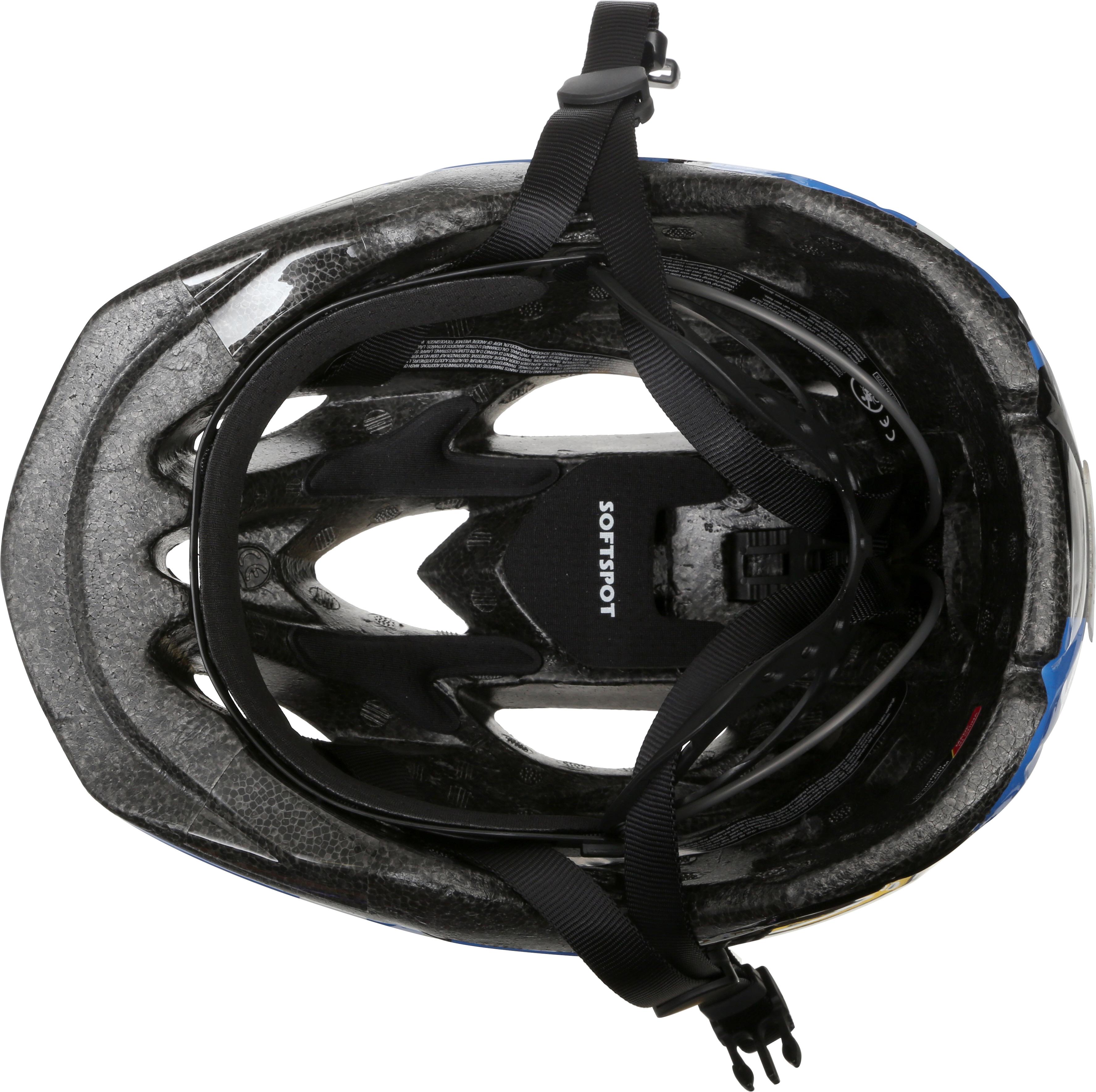 Laser Nut'z Kids Helmet - Blue Camo (50-55cm)