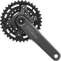 Halfords Shimano Cues Fc-U6000-2 Chainset 36/22T 9/10/11 Speed, 175Mm, 51.8Mm Boost Chain Line | Extra 8% off for BC Members