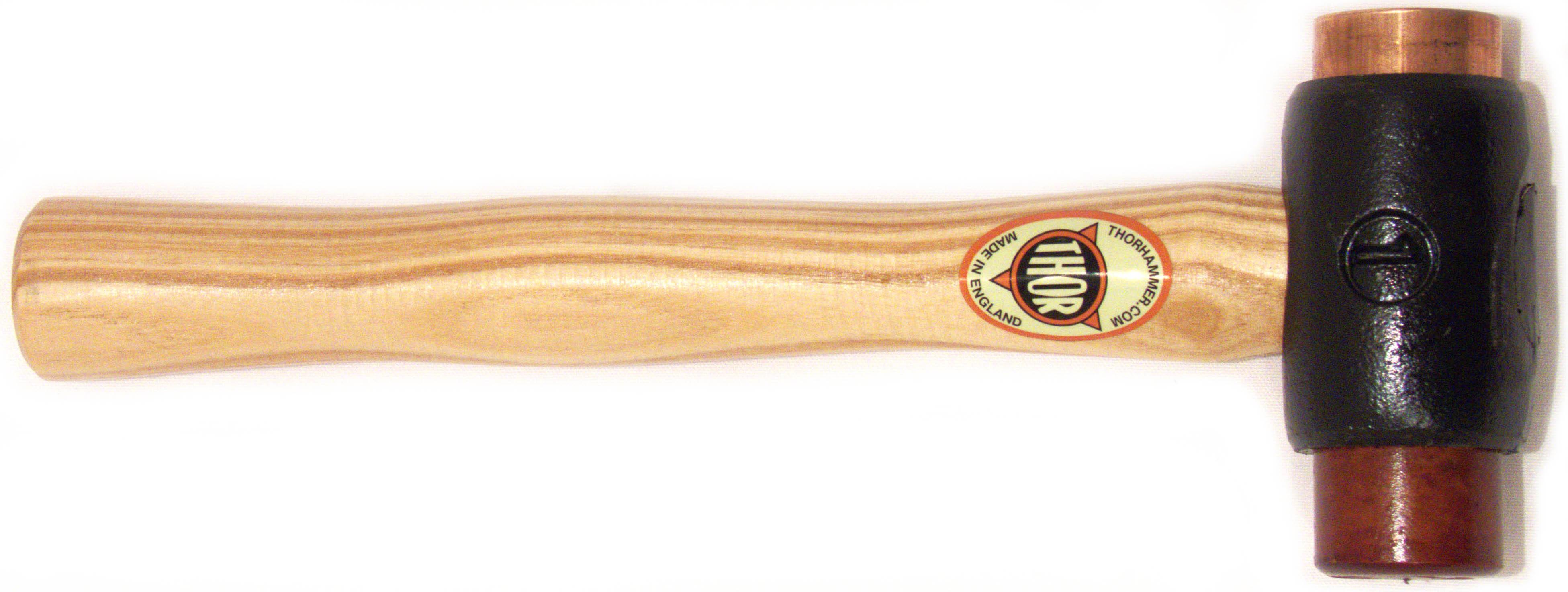 Thor Size 1 Copper Hide Hammer 710gm