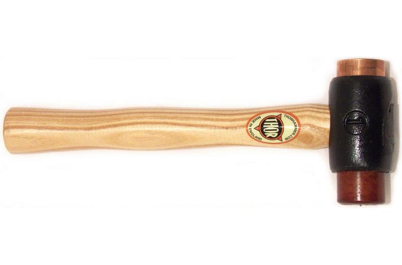 Thor Size 1 Copper Hide Hammer 710gm Thor Size 1 Copper Hide Hammer 710gm