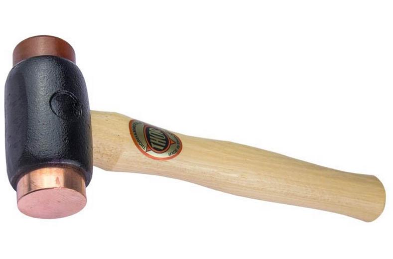 Thor Size 1 Copper Hide Hammer 710gm Thor Size 1 Copper Hide Hammer 710gm