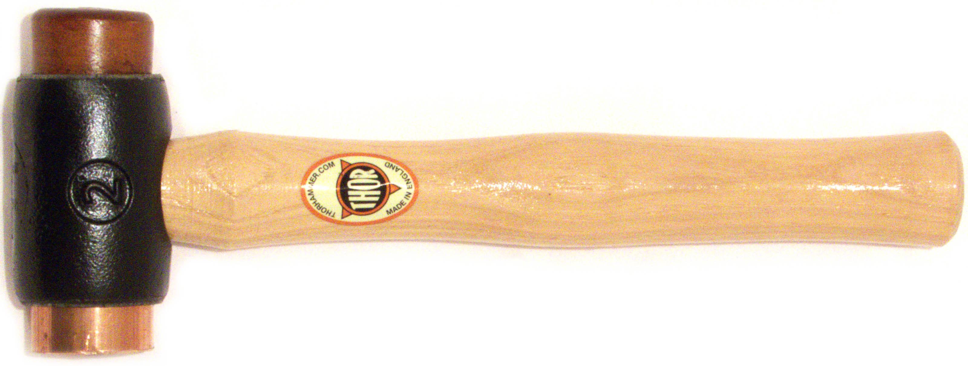 Thor Size 2 Copper Hide Hammer 1070gm