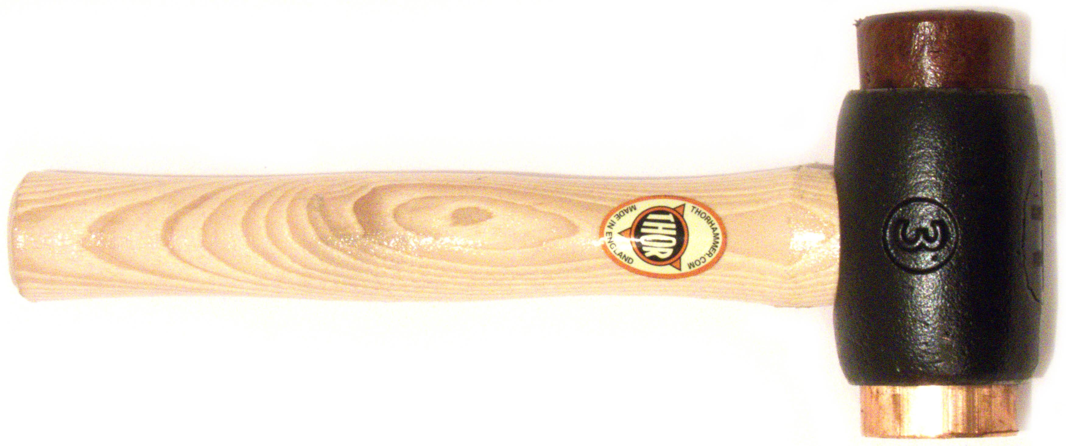 Thor Size 3 Copper Hide Hammer 1600gm