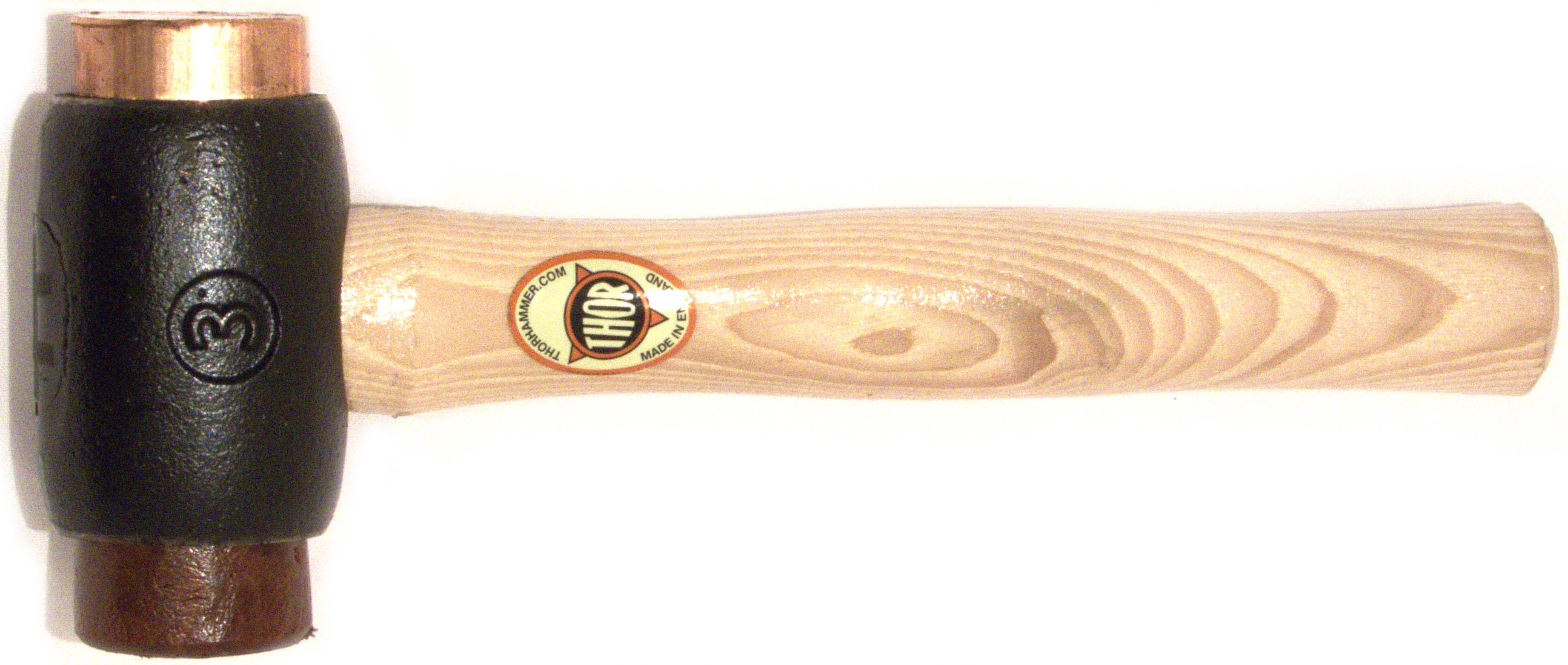 Thor Size 3 Copper Hide Hammer 1600gm