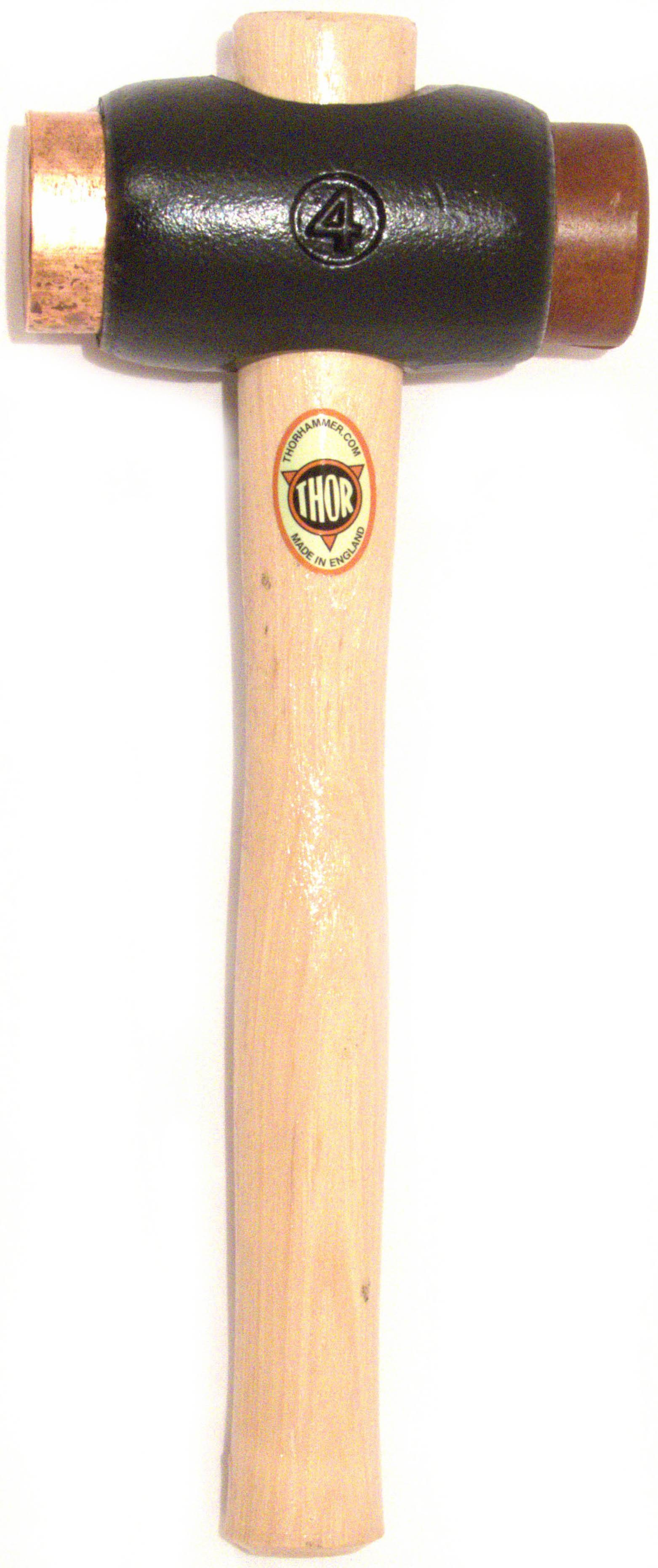 Thor Size 4 Copper Hide Hammer 2380gm