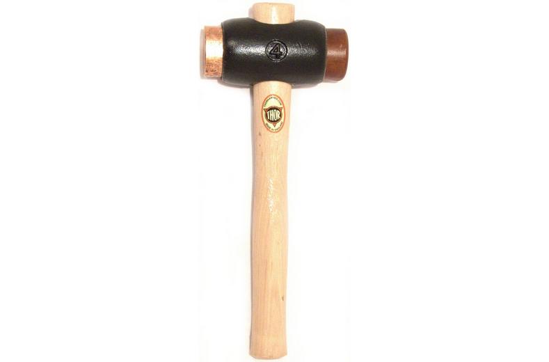 Thor Size 4 Copper Hide Hammer 2380gm Thor Size 4 Copper Hide Hammer 2380gm