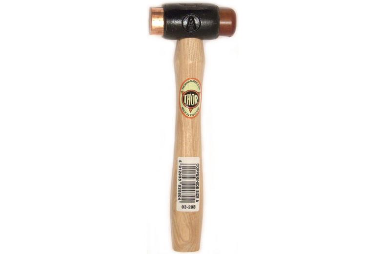 Thor Size 4 Copper Hide Hammer 2380gm Thor Size 4 Copper Hide Hammer 2380gm