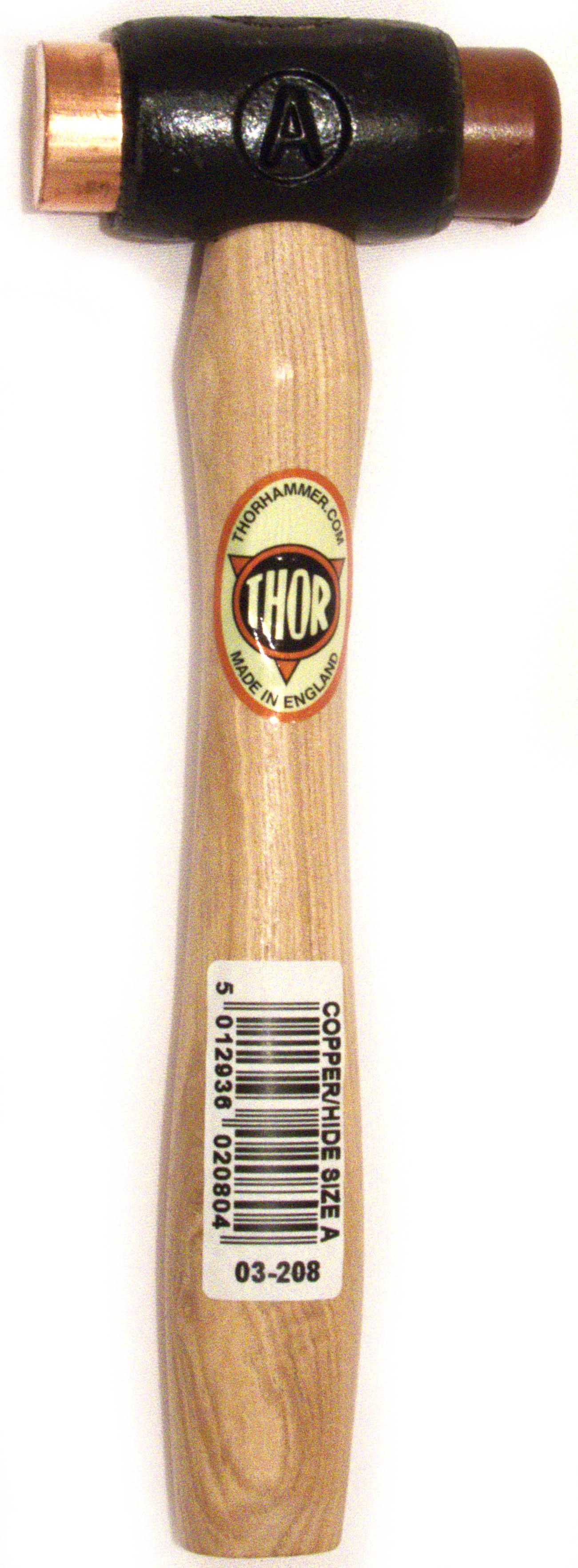 Thor Size 4 Copper Hide Hammer 2380gm