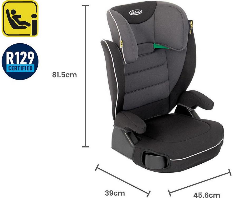 Halfords high back booster review sale