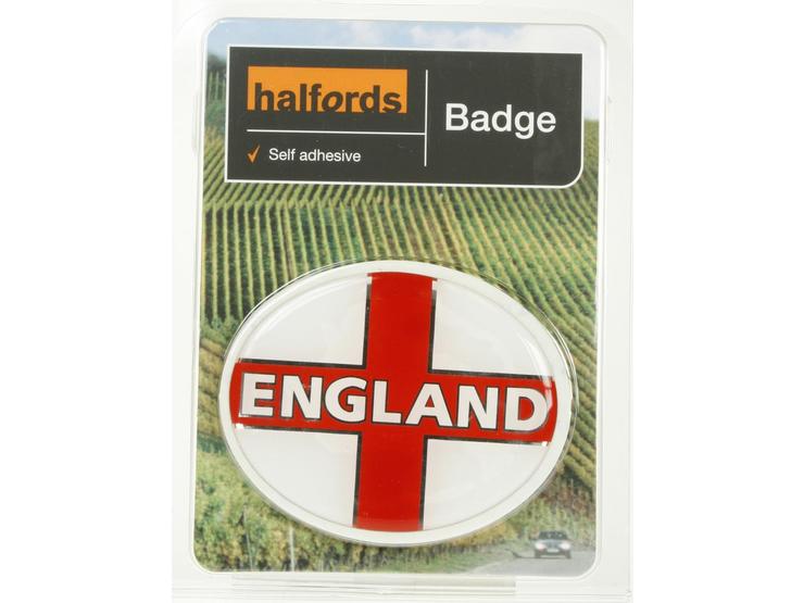 Halfords Deluxe England Badge