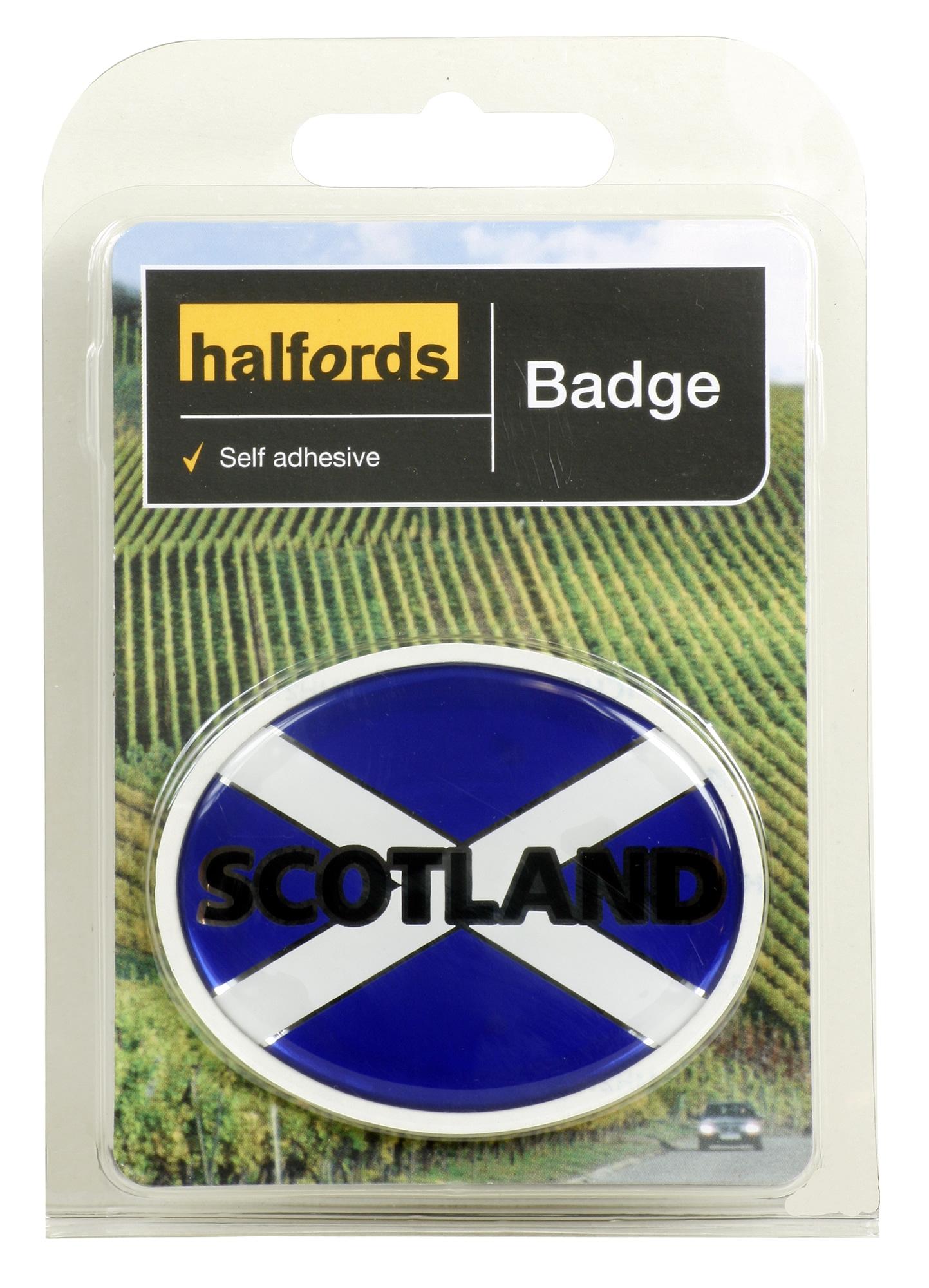 Halfords Deluxe Scotland Badge