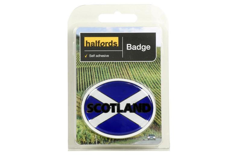 Halfords Deluxe Scotland Badge Halfords Deluxe Scotland Badge