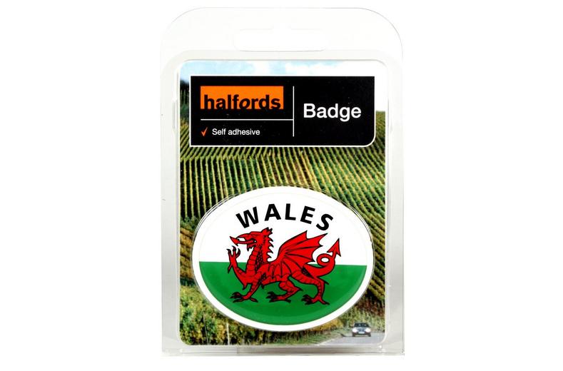 Halfords Deluxe Welsh Badge Halfords Deluxe Welsh Badge