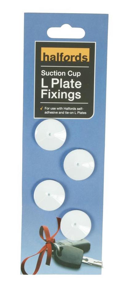 Halfords Suction Cup L Plate Fittings Halfords Suction Cup L Plate Fittings