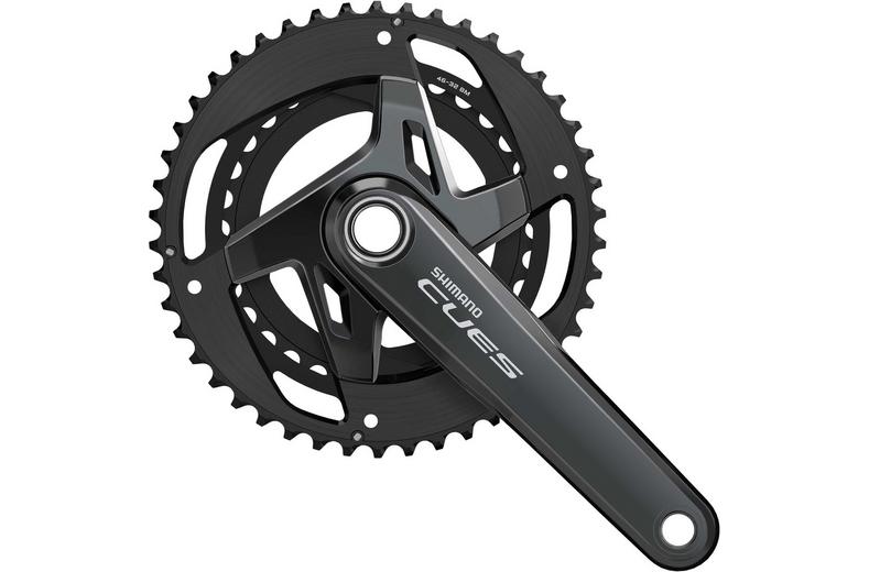 Shimano Cues FC-U8000-2 Chainset 46/32T 11 Speed Shimano Cues FC-U8000-2 Chainset 46/32T 11 Speed