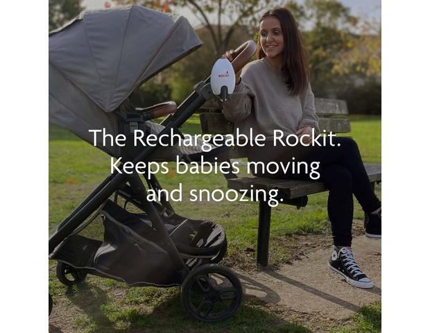 Rockit  Stroller Rocking Device, Keeps Baby Moving & Snoozing