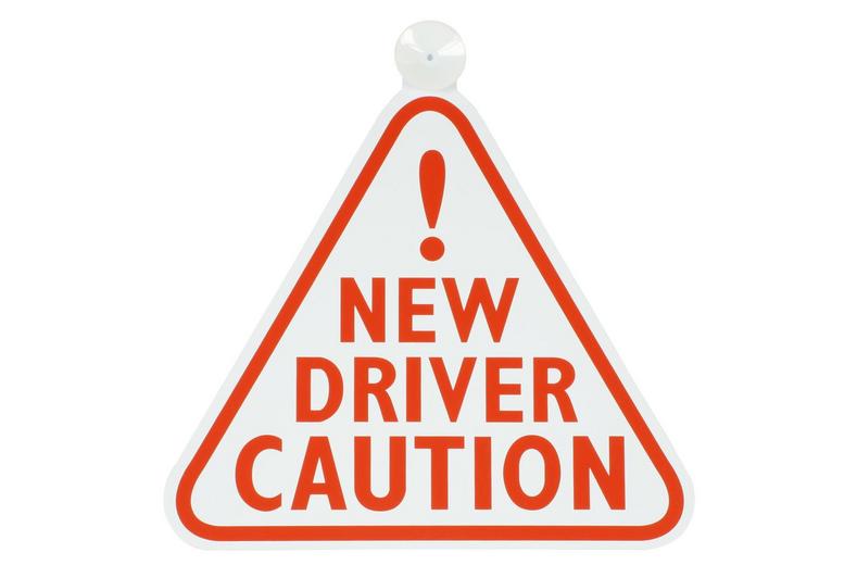 Halfords New Driver Sign Halfords New Driver Sign