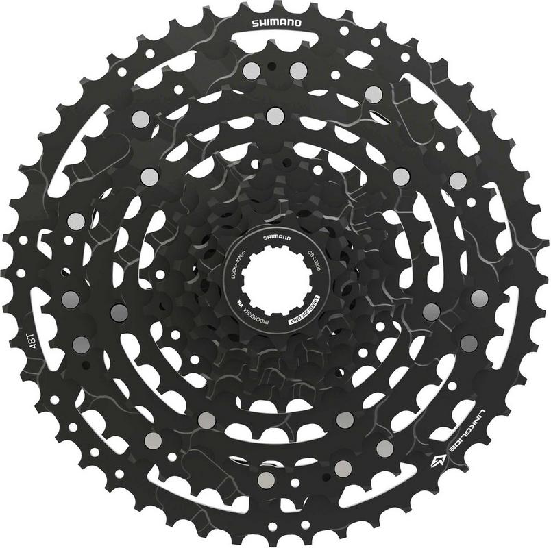 Halfords Shimano Cues CS-LG300 10 Speed Cassette, 11-48T | Extra 8% off for BC Members