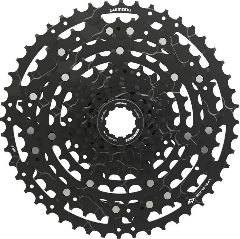 Halfords Shimano Cues Cs-Lg300 10 Speed Cassette, 11-48T | Extra 8% off for BC Members