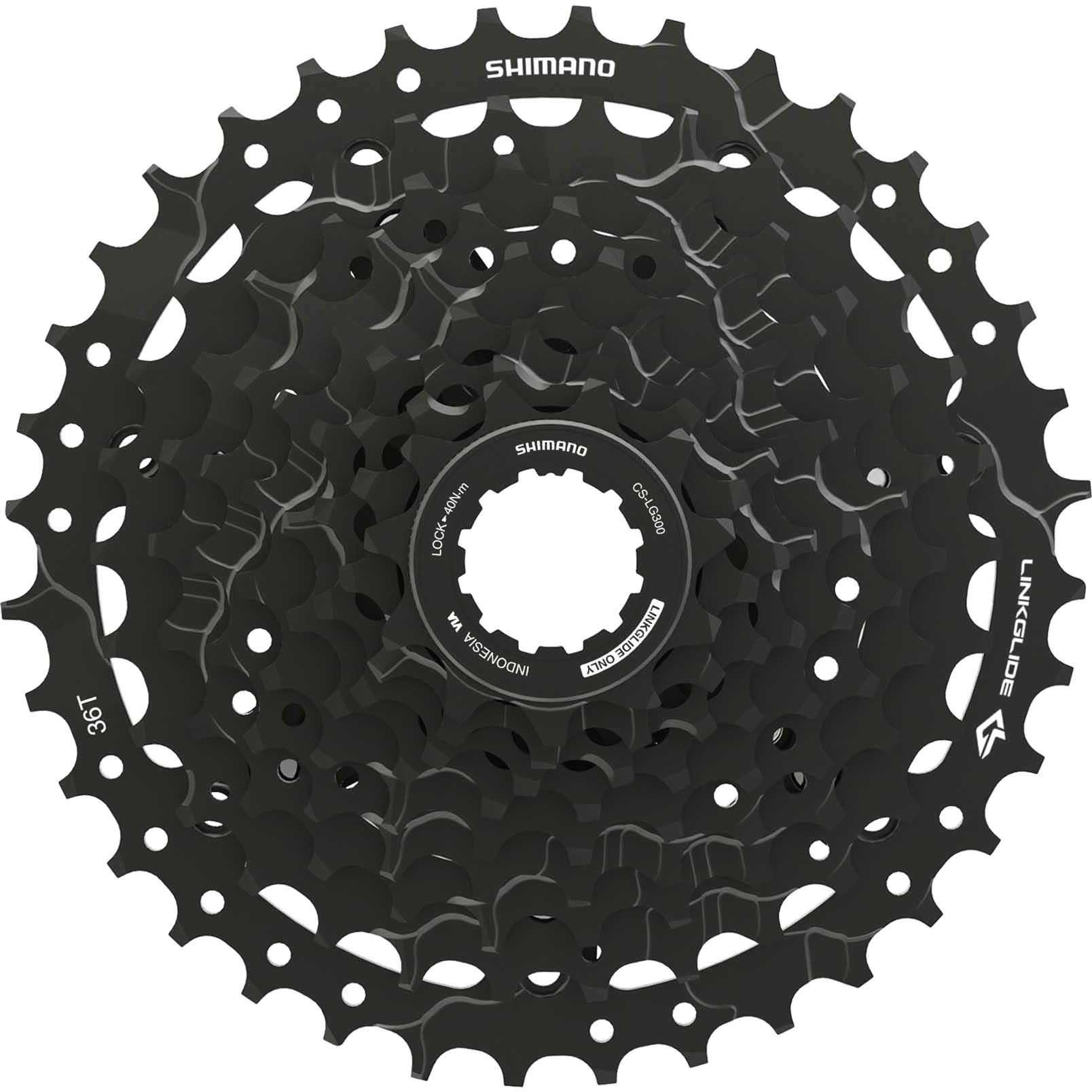 Shimano Cues CS-LG300 9 Speed Cassette, 11-41T