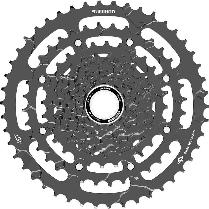 Halfords Shimano Cues Cs-Lg400 9 Speed Cassette, 11-46T | Extra 8% off for BC Members